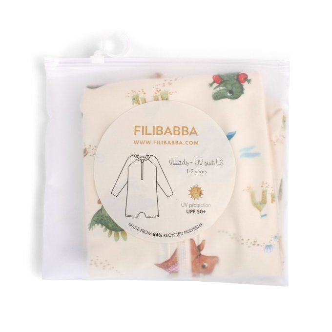 Combinaison anti UV enfant Villads Filibabba Dino Beach