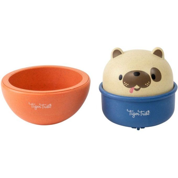 Jouet culbuto 2 en 1 Rocking Rollers Chien Tiger Tribe