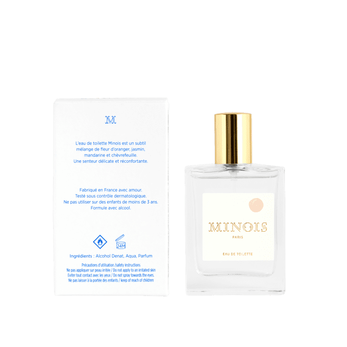 Eau de toilette délicate maman et enfant Minois Paris
