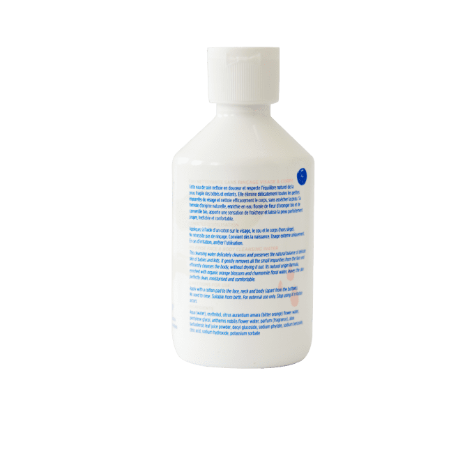 Eau nettoyante hydratante bébé et enfant Minois Paris
