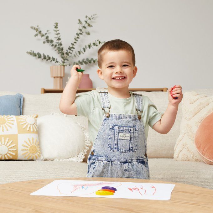 Crayons de couleur écologiques pour enfant Tiger Tribe