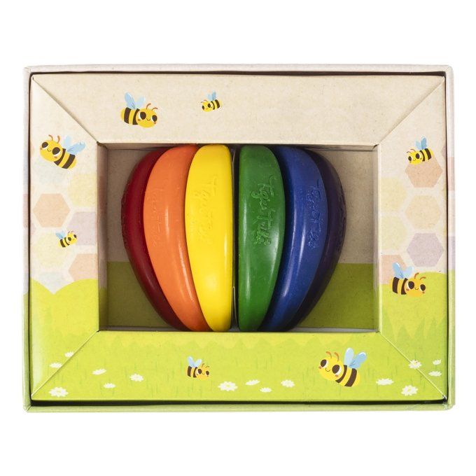 Crayons de couleur écologiques pour enfant Tiger Tribe
