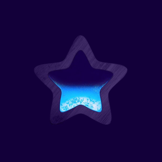 Etoile sensorielle Flow Star Orionis Petit Boum bleu