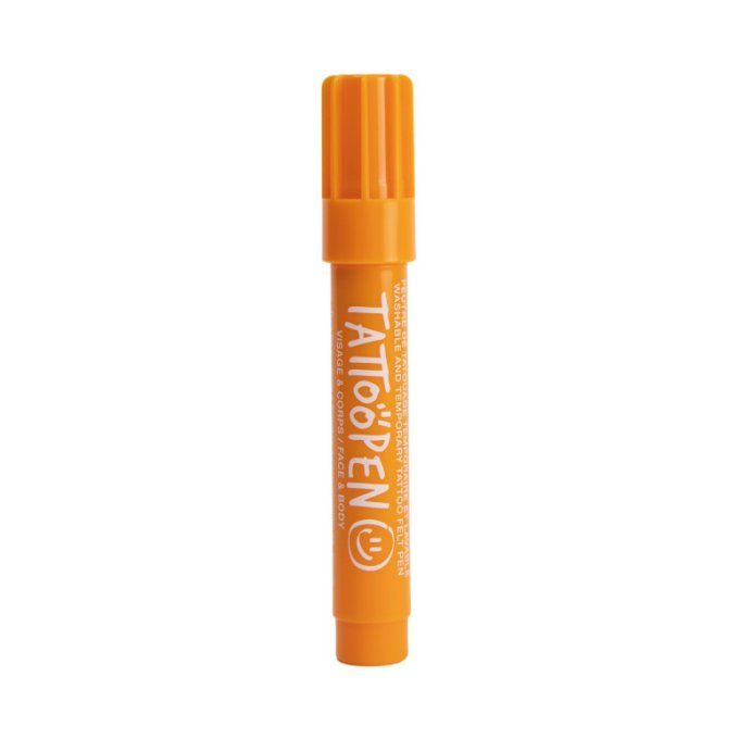 Tattoopen feutre tatouage temporaire Nailmatic  orange