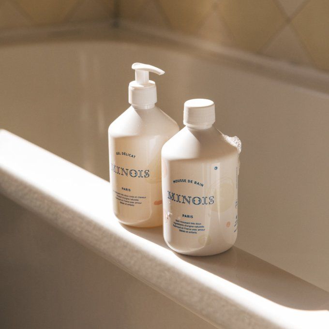 Gel Délicat Minois lavant naturel bébé corps et cheveux