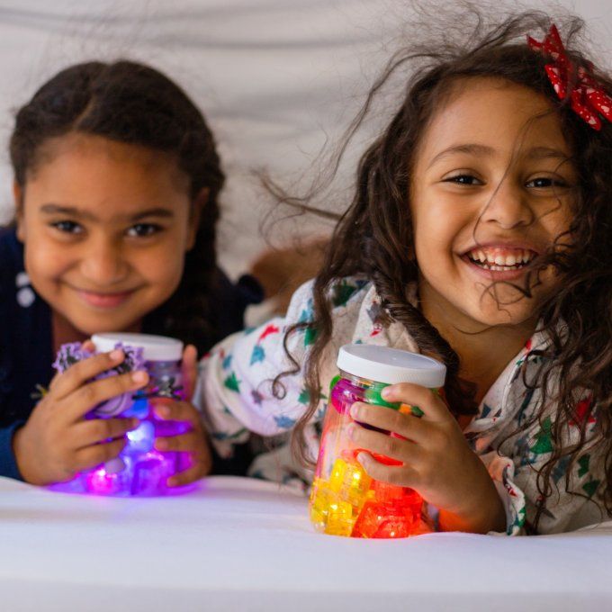 Glo Pals Party Pal - jouet cubes de bain lumineux multi