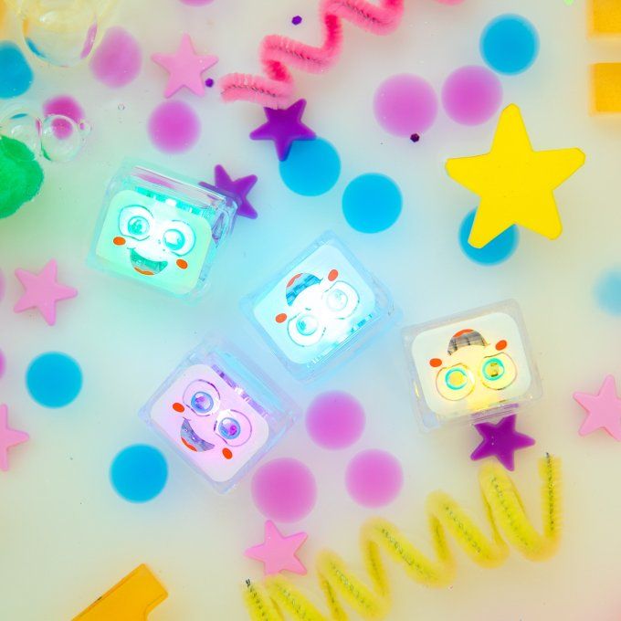 Glo Pals Party Pal - jouet cubes de bain lumineux multi