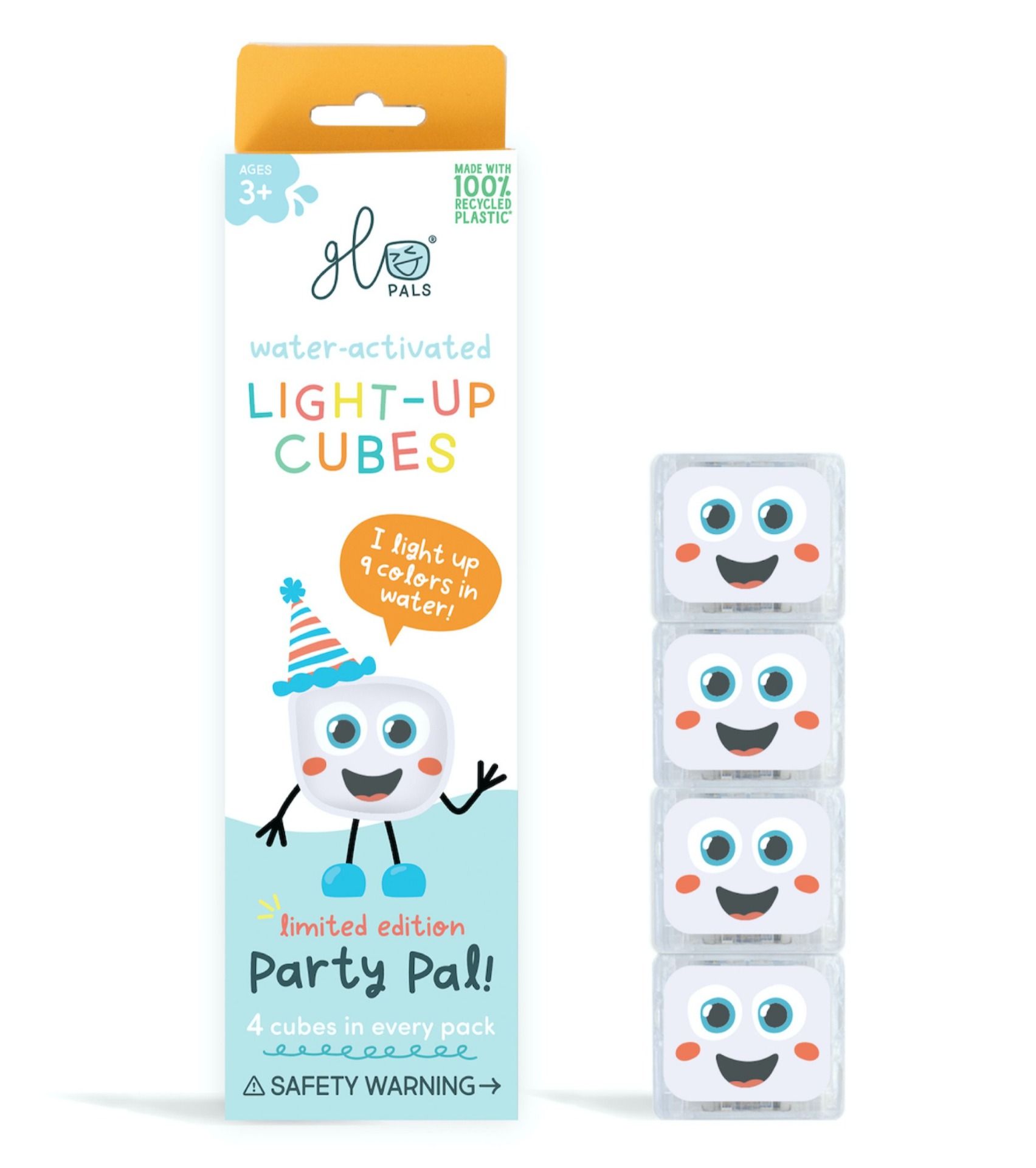 Glo Pals Party Pal - jouet cubes de bain lumineux multi