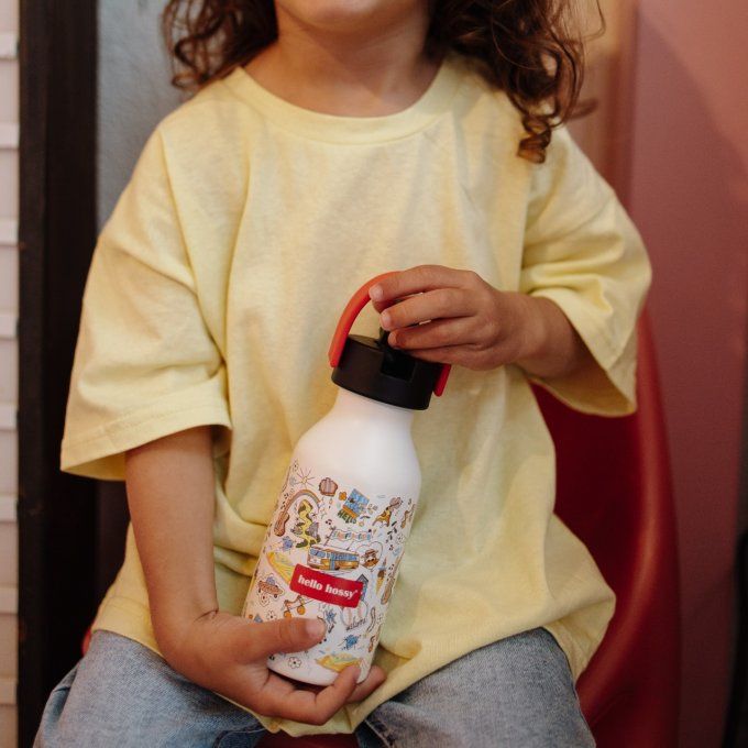 Gourde isotherme 350 ml enfant Hello Hossy SF