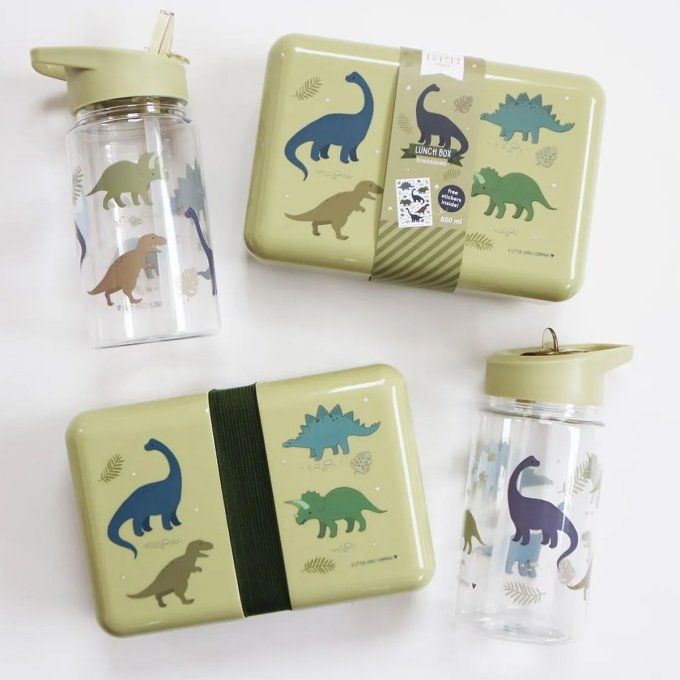 Gourde enfant A Little Lovely Compagny dinosaures