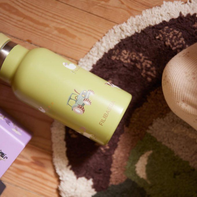 Gourde en acier inoxydable 350 ml Filibabba à la ferme