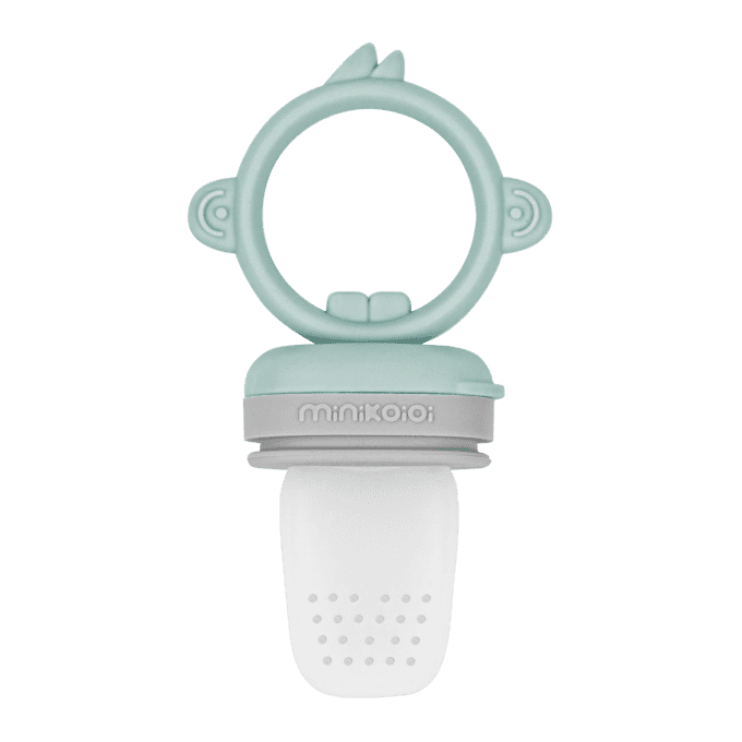 Grignoteuse bébé en silicone baby pulp Minikoioi Vert