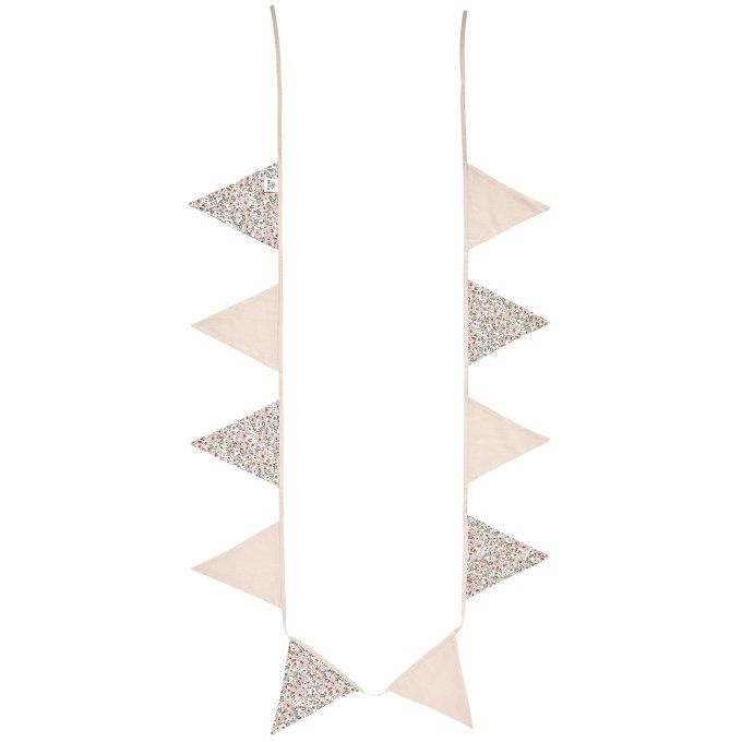 Guirlande fanions en coton BB&CO Afternoon Tea liberty