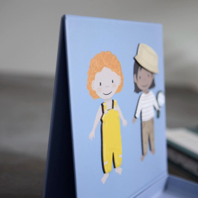 Jeu magnétique Dress-up Filibabba Silhouette à habiller - Copie