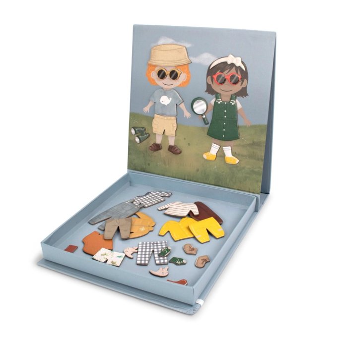 Jeu magnétique Dress-up Filibabba Silhouette à habiller - Copie