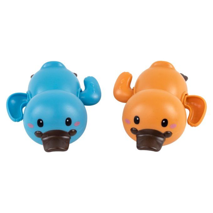 Jouet de bain 2 ornithorynques Bath Racers Tiger Tribe