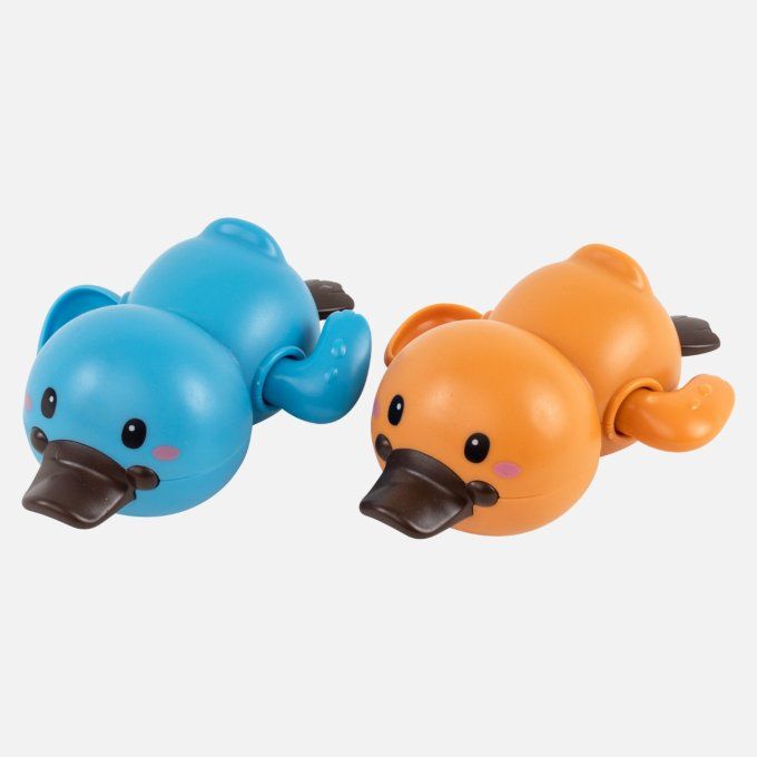 Jouet de bain 2 ornithorynques Bath Racers Tiger Tribe