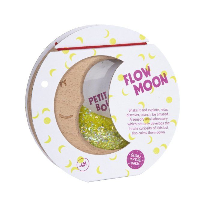 Lune sensorielle Flow Sensory Moon Petit Boum jaune
