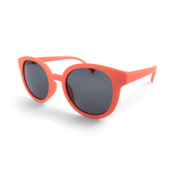 Lunettes de soleil bébé enfant Filibabba jaune rose corail