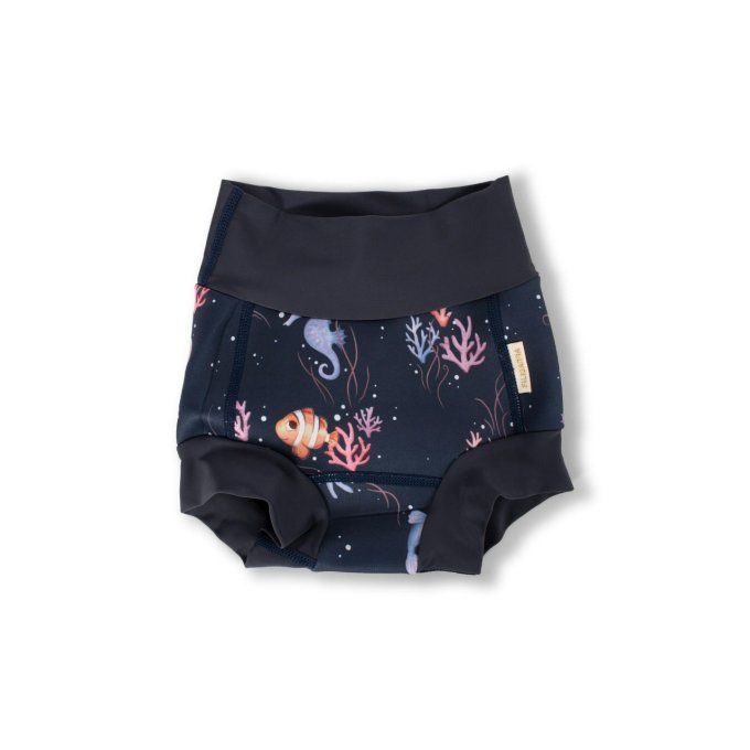 Maillot de bain culotte bébé Lucca Filibabba hippocampe