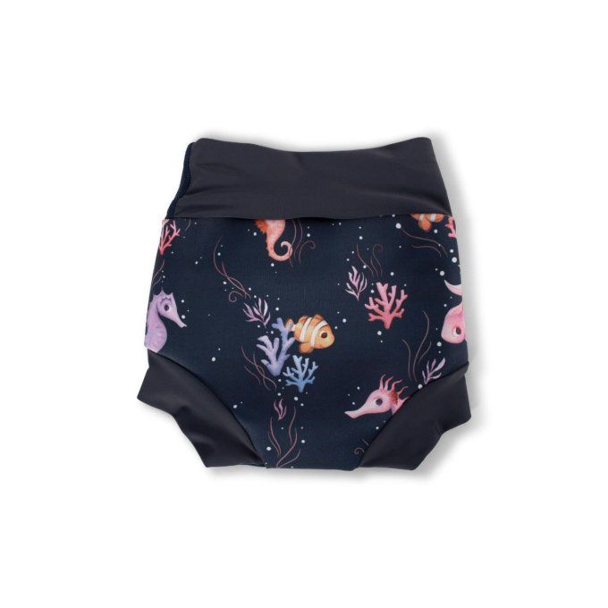 Maillot de bain culotte bébé Lucca Filibabba hippocampe