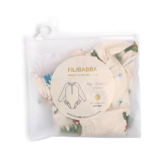 Maillot de bain fille 1pièce Vilje Filibabba Dino Beach