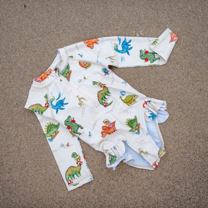 Maillot de bain fille 1pièce Vilje Filibabba Dino Beach