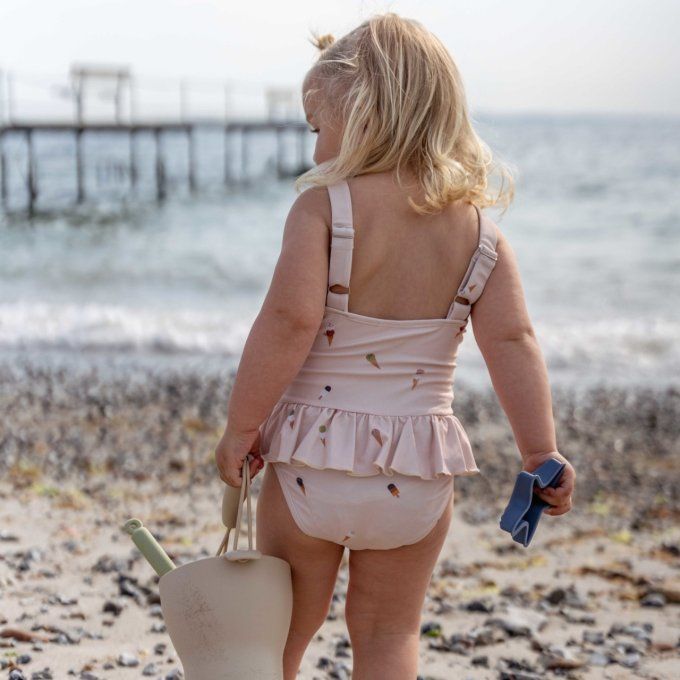 Maillot de bain une pièce fille Eva Filibabba glaces