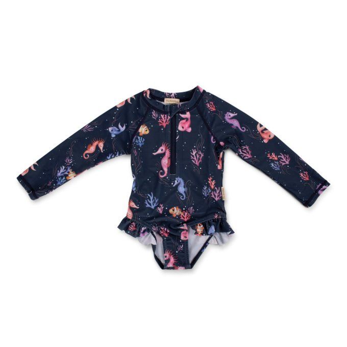 Maillot de bain 1pièce fille Vilje Filibabba hippocampe