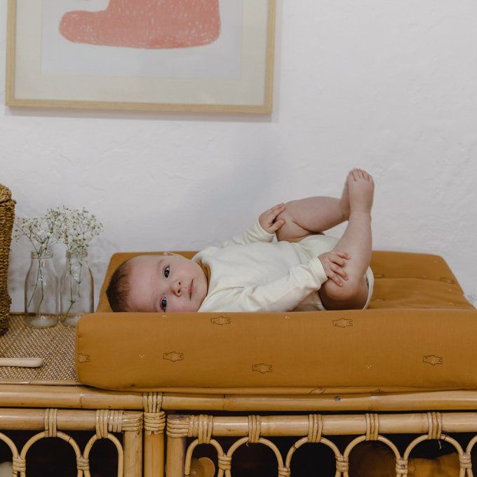 Matelas langer avec housse Gloop bear