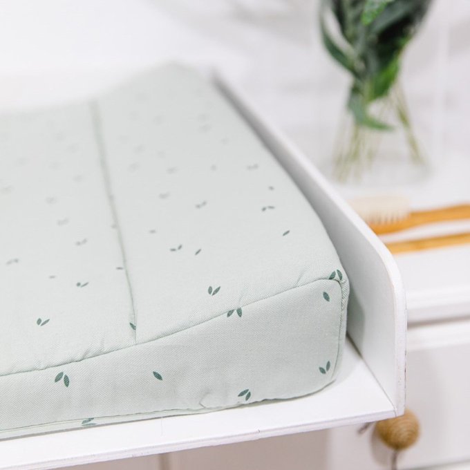 Housse matelas langer Gloop organic green