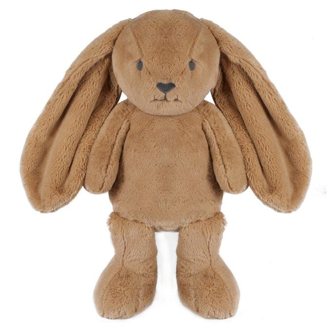 Maxi peluche ultra douce lapin OB Designs caramel