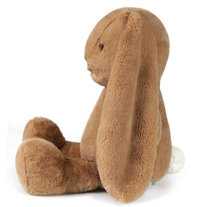 Maxi peluche ultra douce lapin OB Designs caramel