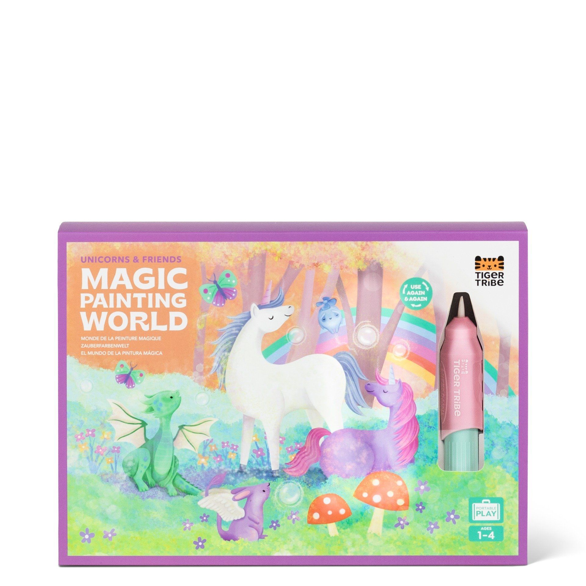 Mon coloriage magique à l'eau Tiger Tribe Licorne