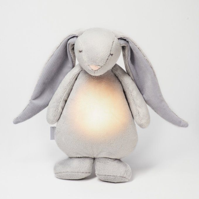 Lapin magique Moonie sons & lumières gris