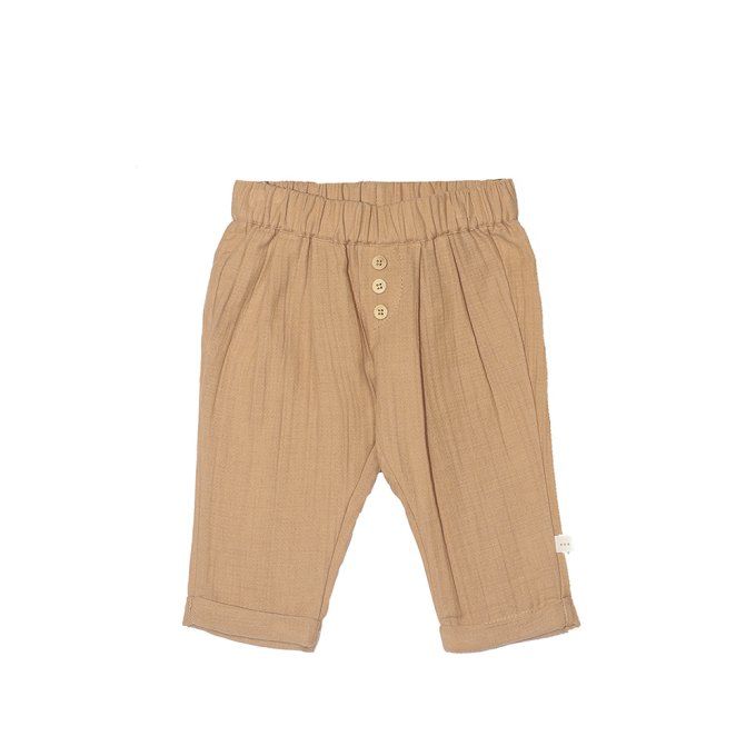 Pantalon PACO gaze coton L.P.C. caramel