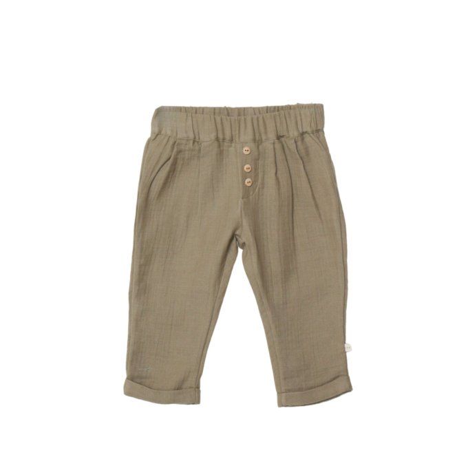 Pantalon PACO gaze coton L.P.C. olive