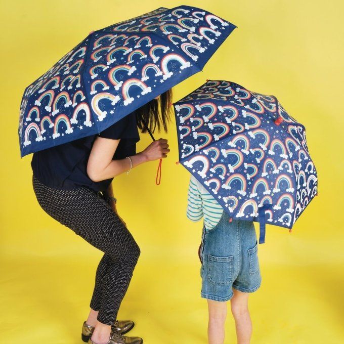 Parapluie enfant Floss & Rock arc-en-ciel