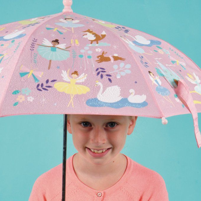 Parapluie enfant Floss & Rock rose ballet