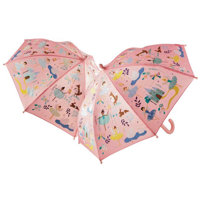 Parapluie enfant Floss & Rock rose ballet