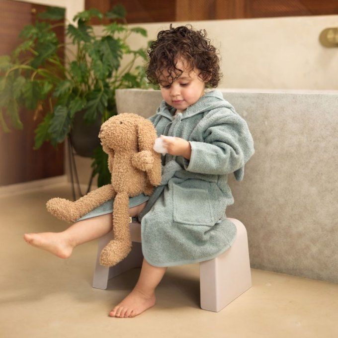 Peluche lapin Jollein Bunny Riverside biscuit