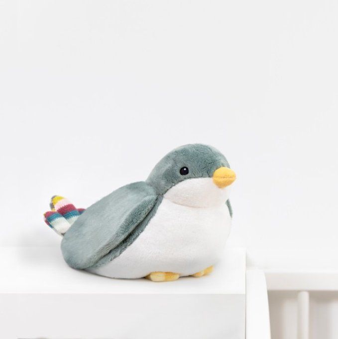 Peluche projecteur lumineux & sonore Zazu Shally oiseau