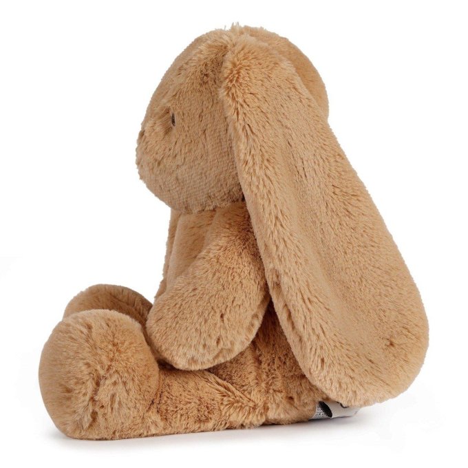 Grande peluche ultra douce lapin OB Designs caramel