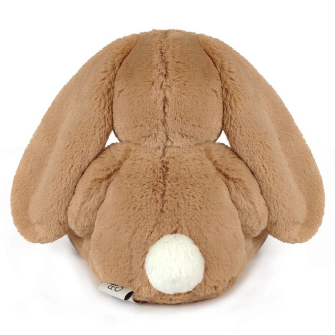 Grande peluche ultra douce lapin OB Designs caramel