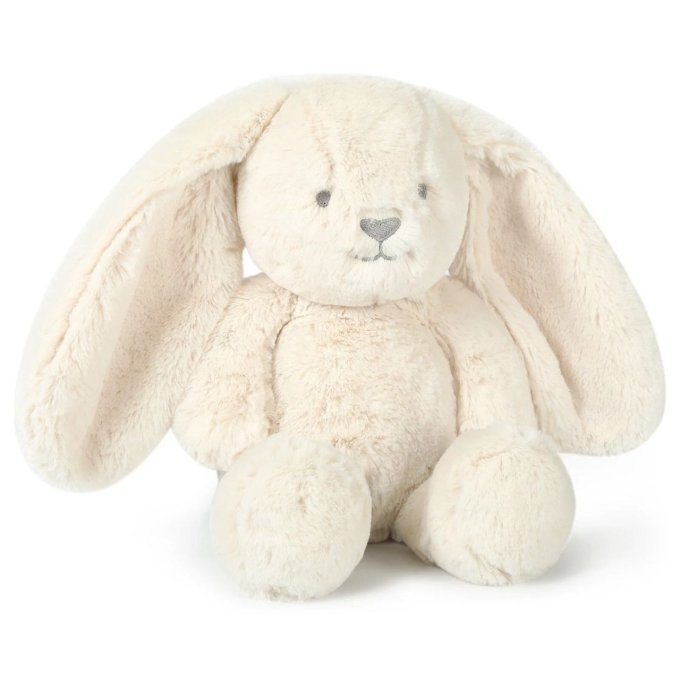 Grande peluche ultra douce lapin OB Designs crème