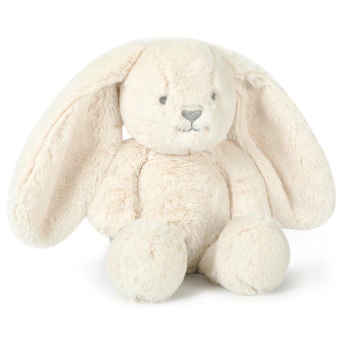 Petite peluche ultra douce lapin OB Designs crème