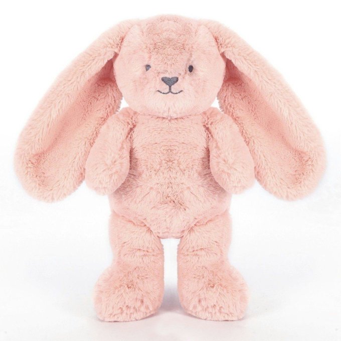 Grande peluche ultra douce lapin OB Designs rose