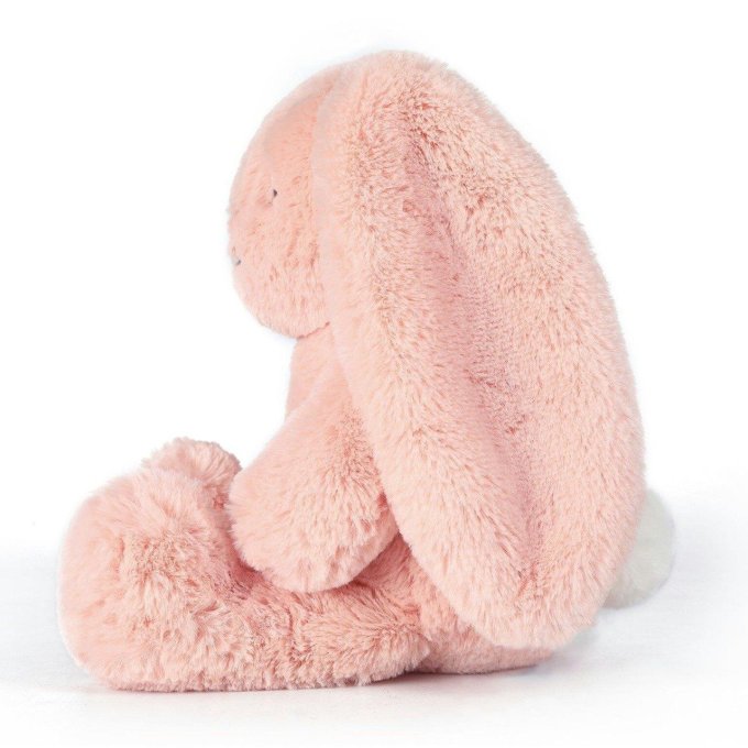 Grande peluche ultra douce lapin OB Designs rose