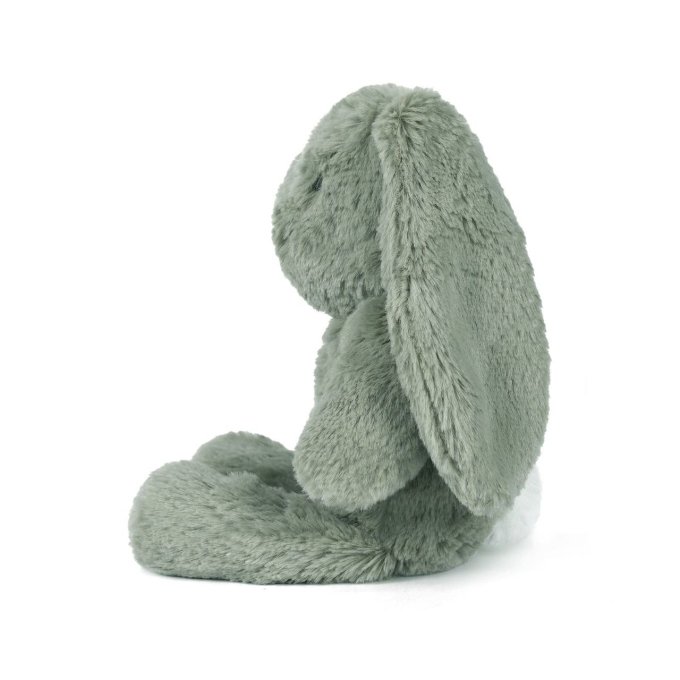 Grande peluche ultra douce lapin OB Designs vert sauge