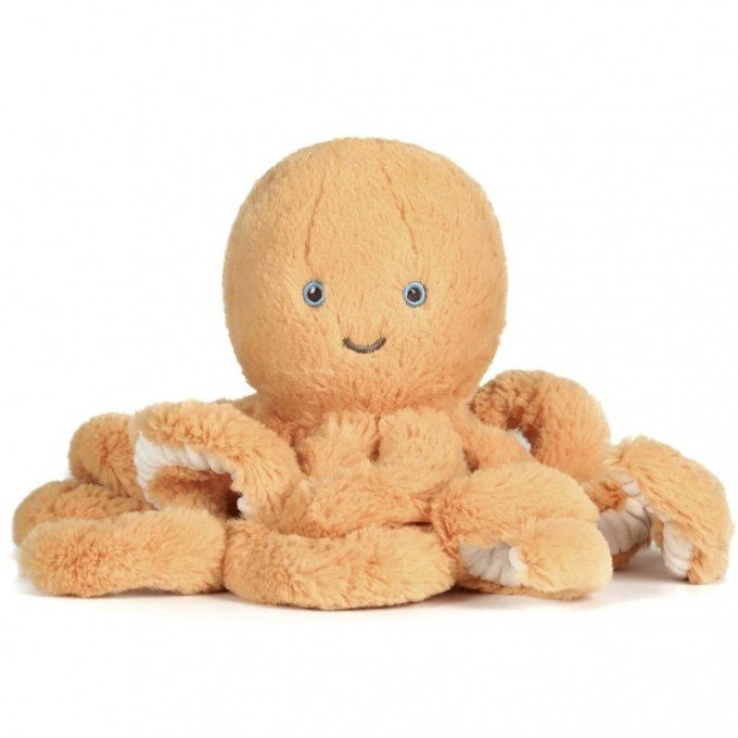 Peluche ultra douce poulpe OB Designs gold